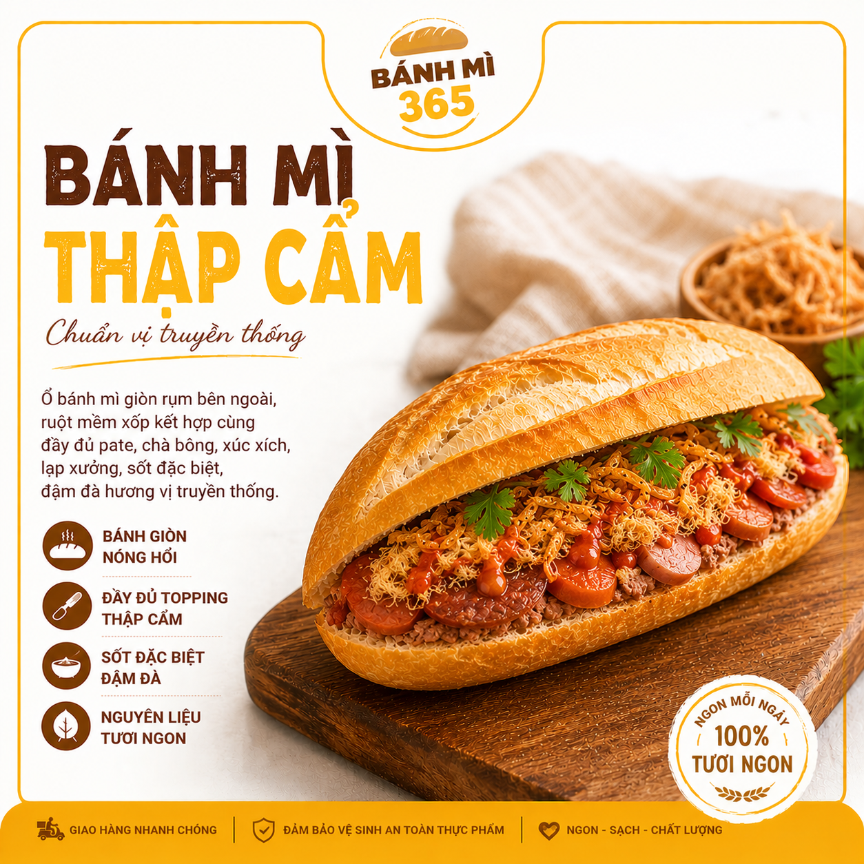 Bánh mì thập cẩm — ảnh 2